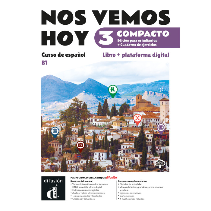 Nos vemos hoy 3 Compacto Ed. híbrida estudiantes
