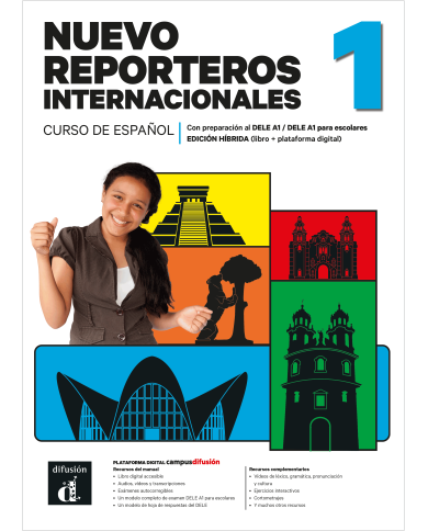 Nuevo Reporteros internacionales 1 Edición híbrida para estudiantes Nuevo Reporteros internacionales 1 Edición híbrida para estudiantes