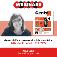 Gente al día o la modernidad de un clásico. Una conversación con Neus Sans Gente al día o la modernidad de un clásico. Una conversación con Neus Sans