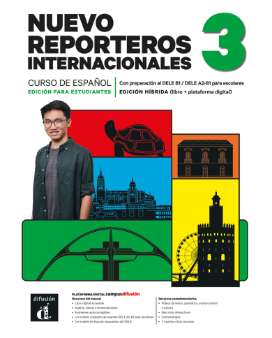 Nuevo Reporteros internacionales 3. Ed. híbrida para estudiantes