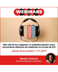 WEBINAR. Humanizando la enseñanza de lenguas en tiempos de algoritmos WEBINAR. Humanizando la enseñanza de lenguas en tiempos de algoritmos