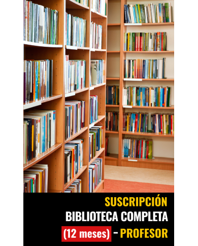 Biblioteca completa Suscripción - Profesor