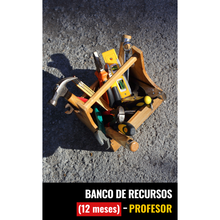 Banco de recursos (12 meses) - Profesor