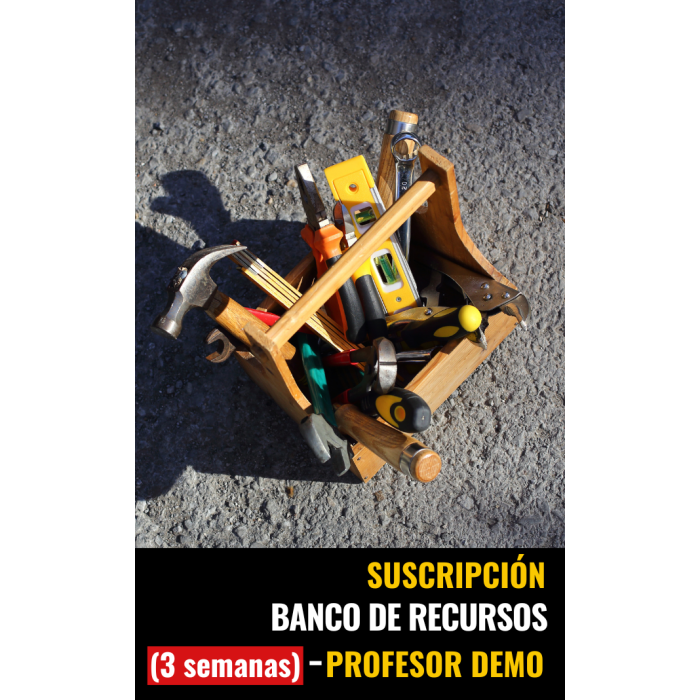 Banco de recursos Campus Difusion (3 semanas) - Profesor DEMO