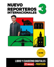 Nuevo Reporteros Internacionales 2 Libro y Cuaderno digitales (12 meses) - Profesor