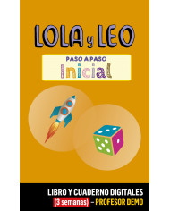 Lola y Leo inicial Libro y Cuaderno digitales (3 semanas) - Profesor DEMO