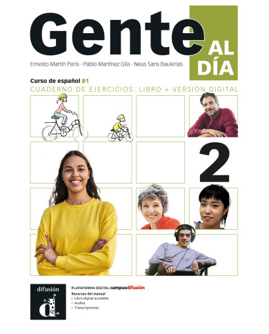 Gente al día 2. Cuaderno de ejercicios: libro + versión digital