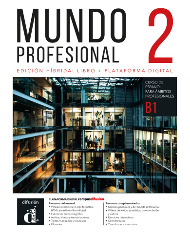 Mundo profesional 2 (B1). Ed. híbrida para estudiantes