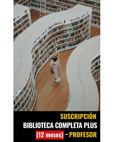 Biblioteca completa Plus Suscripción - Profesor