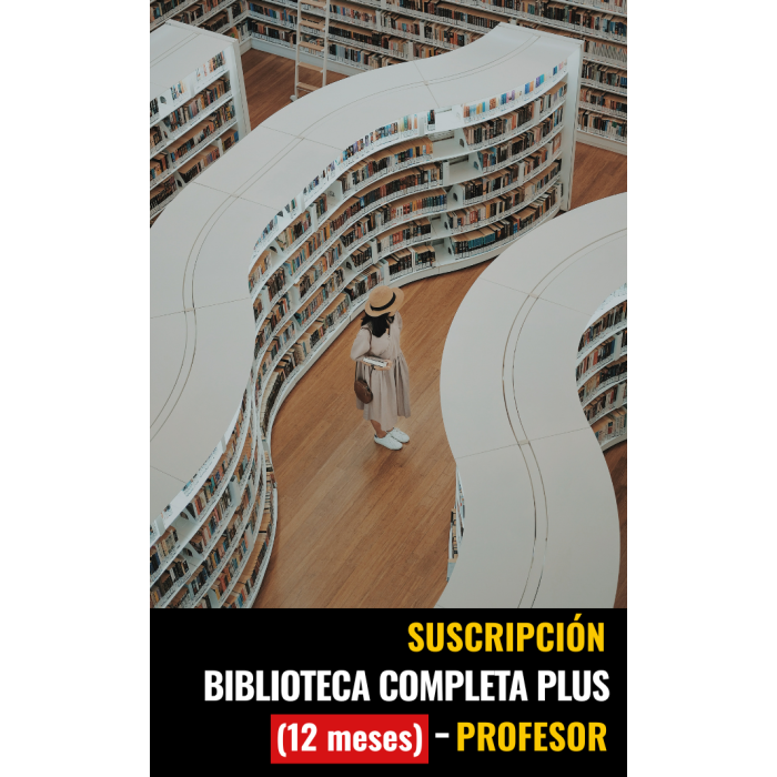 Biblioteca completa Plus Suscripción - Profesor