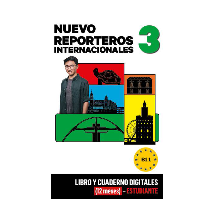 Nuevo Reporteros Internacionales 3 Libro y Cuaderno digitales (12 meses) - Estudiante