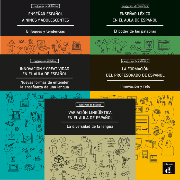 Pack 5 Cuadernos de didáctica