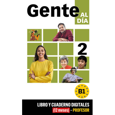 Gente al día 2. Libro y Cuaderno digitales (12 meses) - Profesor