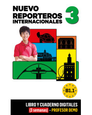 Nuevo Reporteros internacionales 4. Ed. híbrida para estudiantes