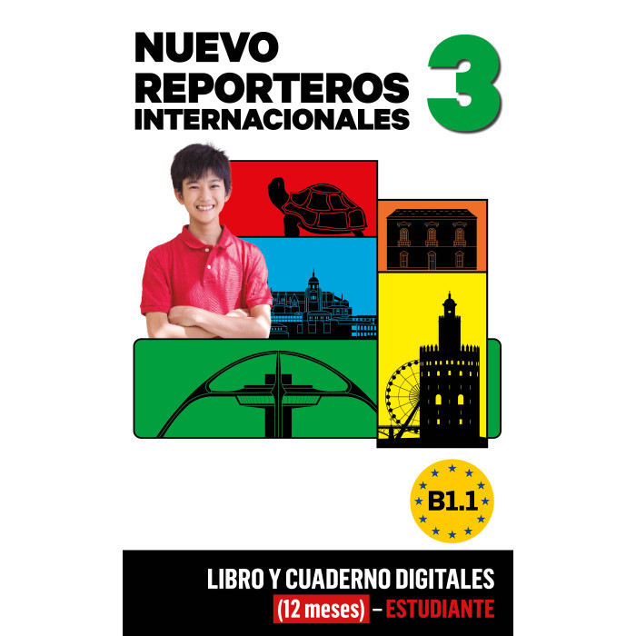 Nuevo Reporteros Internacionales 3 Libro y Cuaderno digitales (12 meses) - Estudiante
