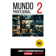Mundo profesional 2 (B1). Libro y cuaderno digitales (12 meses) – Profesor