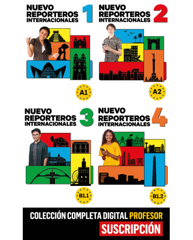 Nuevo Reporteros internacionales Suscripción Colección completa - Profesor