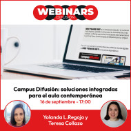 WEBINAR. Campus Difusión: lo que todo/a docente debería saber