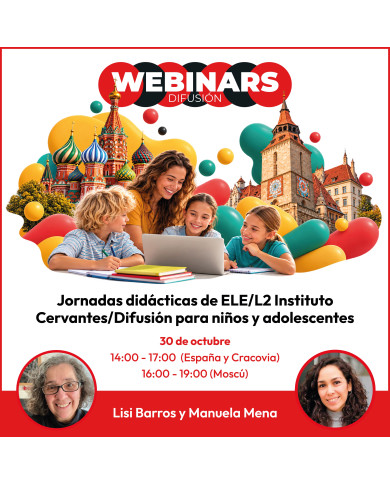 Jornadas didácticas de ELE/L2 Instituto Cervantes/Difusión para niños y adolescentes
