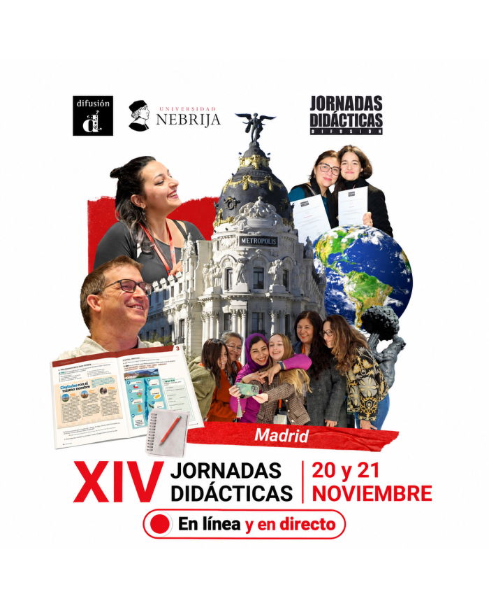 XIV Jornadas didácticas Difusión en Madrid EN LÍNEA