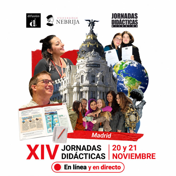 XIV Jornadas didácticas Difusión en Madrid EN LÍNEA