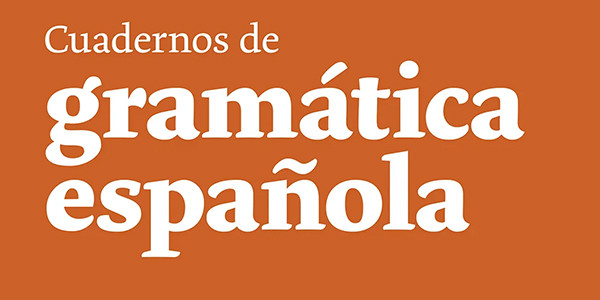 Cuadernos de gramática española
