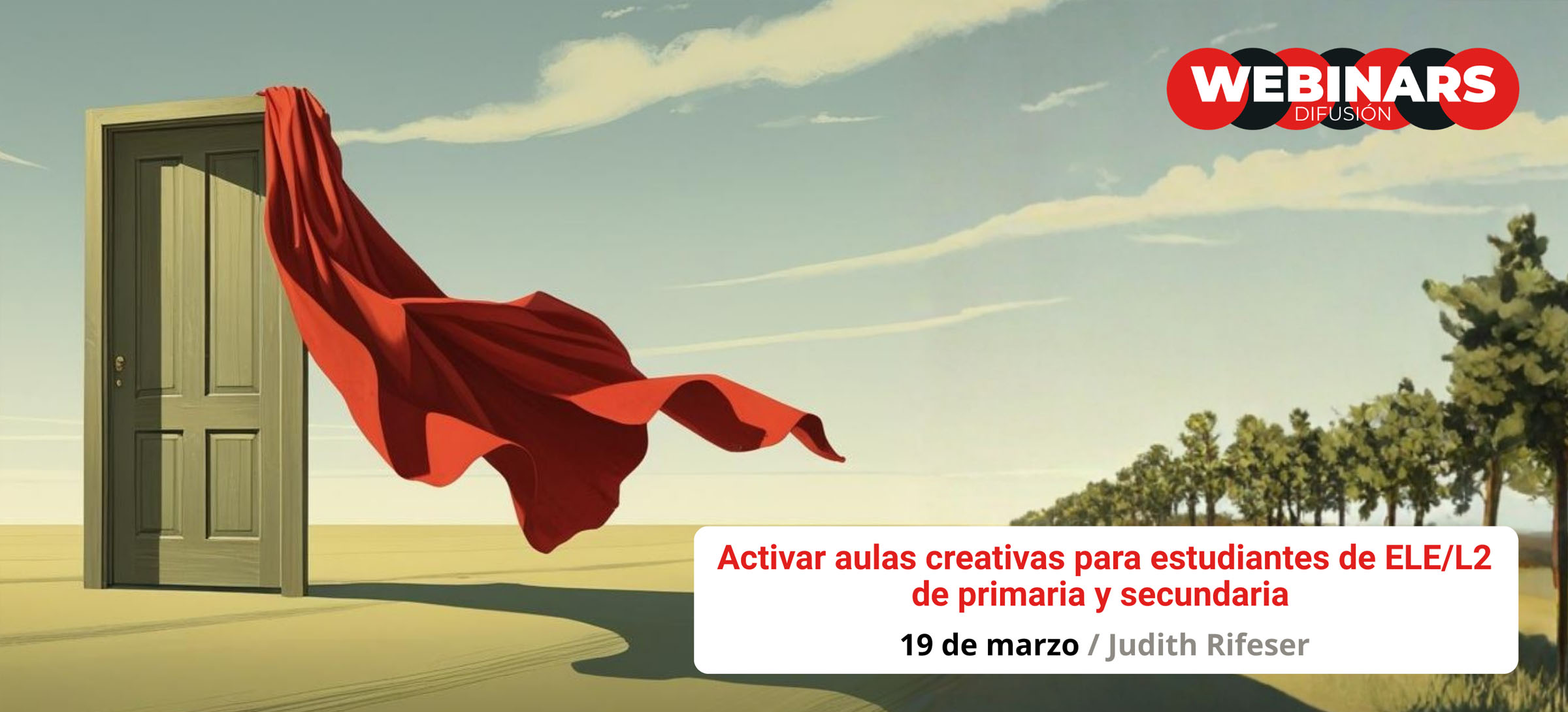 WEBINAR. Activar aulas creativas para estudiantes de ELE/L2 de primaria y secundaria